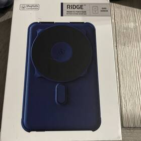 Ridge 810171786548 Magnetic Power Bank 10 000mah Magsafe Compatible Dark Harbor Blue