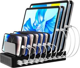 Ris100w-10p Riswojor Charging Station For Multiple Devices