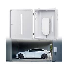 Cdx-103 Rivenfan Charger Station Box Compatible With Tesla Gen 3 - Durable Outdoor Charging Mo