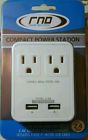 Rnd-wpt221-w Rnd Compact Power Station 2.4