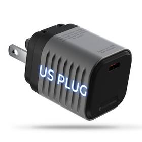 St65use Rolling Square Supertiny - 65w Usb-c Gan Wall Charger Fast Charging Black