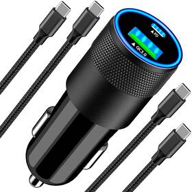 Lscorfde251 Rombica Apple Mfi Certified Iphone 16 Fast Car Charger 75w Pd&qc3.0 Po