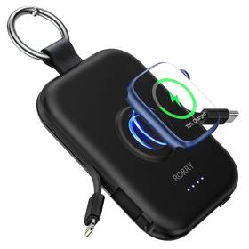 Rorry 639510714871 Portable Charger 5000mah Power Bank With Built-in Cables T