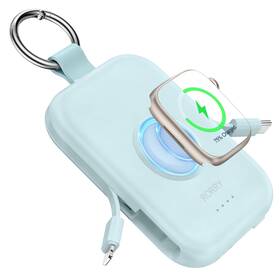 Rorry 639510714901 Portable Charger 5000mah Power Bank With Built-in Cables T