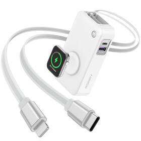 Rorry 639510715380 Portable Charger 10 000mah 30w Fast Charging Power Bank With White