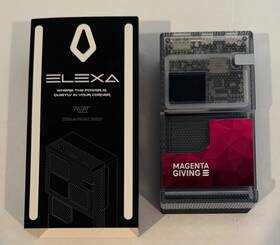 Rupt 643781134788 Elexa Power Bank Portable Charger 200000 Mah Magenta Giving On Front - New