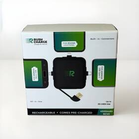 Rc45 Rush Charge 810063160456 4500mah Rechargeable Power Bank And Type C Micro Usb Black