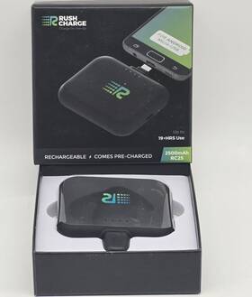 Rush Charge 810063161750 Air Portable Power Bank For Android - 2500mah 2.1 A High Speed Pre-charged