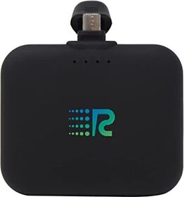 Rush Charge Air Power Bank Portable Charger 2500mah Micro Usb Black