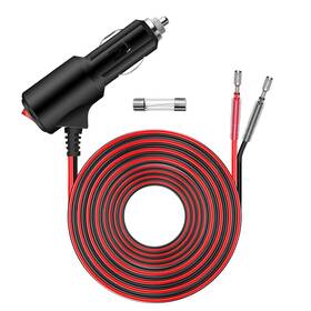Sku008-s12ft-au Rwujilong Cigarette Lighter Plug Adapter With Switch On Off 12ft Heavy Duty 12v Cigaret