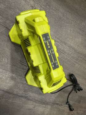 Pcg006 Ryobi 18v 6-port Fast Charger Multiple Battery Charging Lightly Used