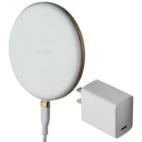 581203 S. Simple 15w Usb-c Power Wireless Charger Pad With 20w Adapter 4-ft Cable