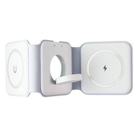 802222 S. Simple Magnetic Foldable 3 In 1 Charging Station For Iphone 14/13/12/se/11 And Iwatch
