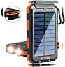 S1008d Yelomin Solar Charger Portable Outdoor Waterproof Mobile Orange 889455499368