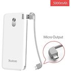 S5kwem Yoobao Portable Charger With Micro External Battery Cable 702795097561