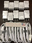 Sa-etau90jws Unbranded-generic 10 Lot Cable Charger