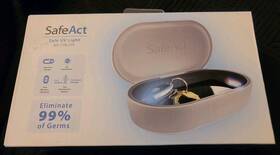 Safe Act 194866193690 Uv Light Box Sterilizer For Cellphones Toothbrush Jewelry/glasses Nib