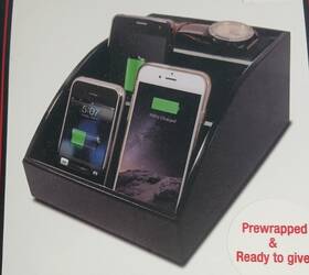 Samsanico 638688373538 Compact Charging Station Organizer - New Samsonico