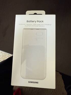 4010t Samsung Battery Pack 10 000mah 25w Super Fast Charging Dual Port Sealed