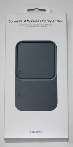 Samsung 887276646084 15w Wireless Charger Duo Super Fast Charging Pad- Black New