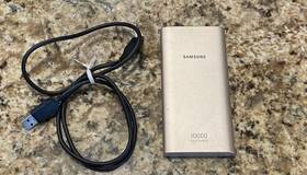 Eb-p1100c Samsung Micro Usb/dual Usb Port Fast Charging Portable Battery With