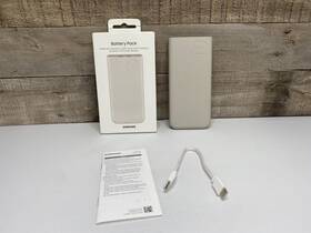 Eb-p3300xjegus Samsung 25w Super Fast Portable Battery Charger Dual Usb-c Power Pack 10 000mah