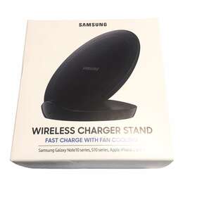 Ep-n5105tbevzw Samsung Wireless Charging Stand For Iphone 8 X Galaxy Fast Charge Fan Cooling
