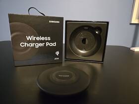 Ep-p3100tbevzw Samsung Wireless Charger Pad Black Fast Charge For Phone-watch
