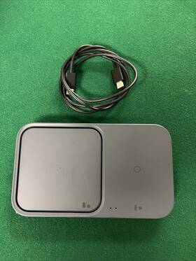 Ep-p5400cb Samsung Genuine Wireless Charger Duo Fast Charge Pad 15w - Gray
