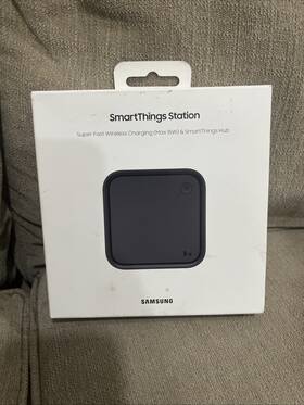 Samsung Ep-p9500cbegus Smartthings Station Super Fast Wireless Charging And Smart Home Hub