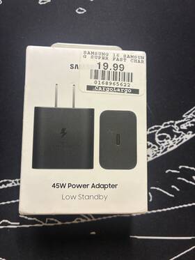 Samsung Ep-t4511nbegus 45w Usb-c Super Fast Charging 3.0 Pd Power Adapter Ep-t4511