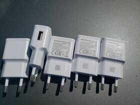 Ep-ta50ewe Samsung 5 Pack 5v/1.55a 7.8w Travel Adapter Eu Plug Charger White