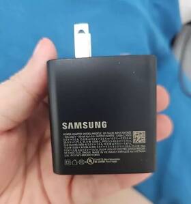 Epta220nbegus Samsung 35w Dual Port Super Fast Wall Charger Usb-c Duo Power Adapter Used 2023
