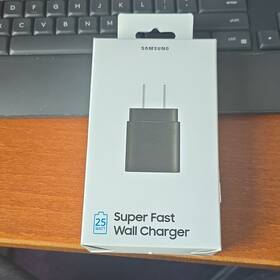 Gh68-53054a Samsung 25w Super Fast Usb-c Pd Wall Charger Black