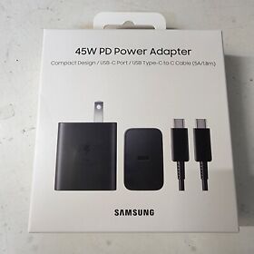 Ep-ta845xbegus Samsung Original 45w Fast Charger With Cable