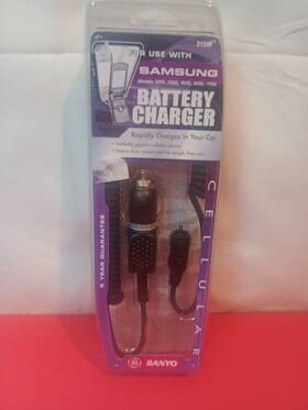 Cad300sbeb Sanyo Vintage Car Charger For Samsung Models I300 I330 I500 I600 I700
