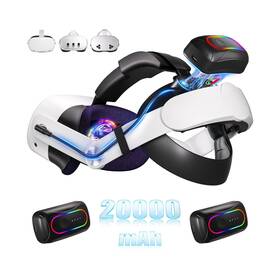 Saqico 746205605014 20000mah Battery Headstrap For Meta Quest 2/3/3s