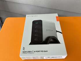 St-uc165gm Satechi 165w 4-port Usb Type-c Pd Gan Desktop Charger Used Mint