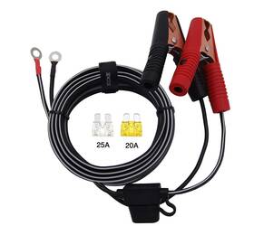 Sccke00092 Sccke 619317764859 10ft / 3.05m 14 Awg Extension Cord Eyelet Terminal With Battery Clamp 12v/ 24