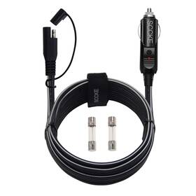 Sccke00273 Sccke 619317764989 10ft 14wg 12v Cigarette Lighter Plug To Sae Quick Release Adapter Extension C