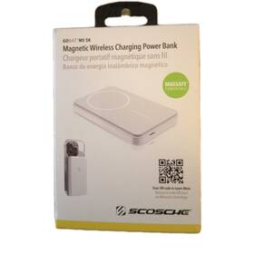 Scosche 033991104198 Magnetic Wireless Charging Power Bank For Usb-c Devices