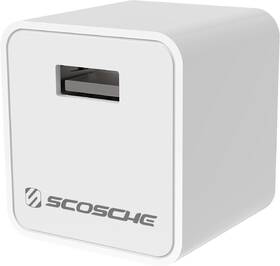 Ha12wt-rp Scosche Supercube 12w Single Usb Port Portable White