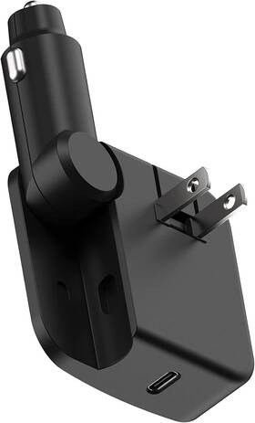 Hcpdc30-sp Scosche 2-in-1 Compact 30w Power Delivery Travel Charger For Car And Home Black