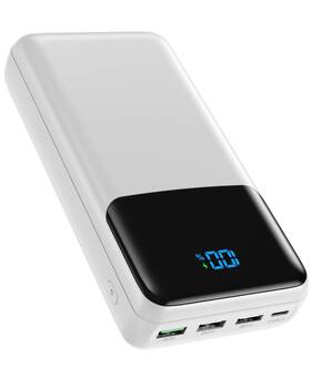 Seaistar 765267370050 Portable Charger Power Bank 50000mah Usb-c Pd 30w Fast Charging High White