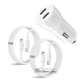 Rcc-630 Shenzhen Ezreal Technology Co. Ltd Iphone 14 13 Car Charger Apple Mfi Certified 45w Dual Port Usb C Rapid