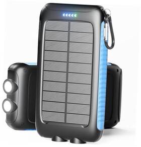 Shenzhen Fashiontec Technology Co. Ltd. 750834337635 Solar Charger Power Bank 49800mah Portable 15w Fast Charging With