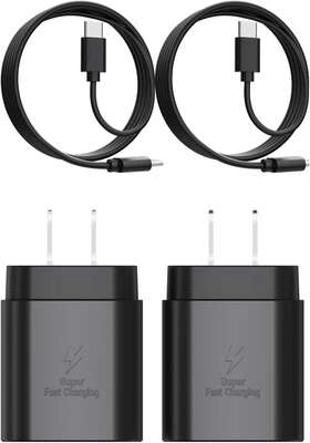 Shenzhen Hongwen Technology Co. Ltd. 445057028004 Original Carga Rapida Usb-c De 25w Cargador Para Samsung Galaxy S21 / S20 S22