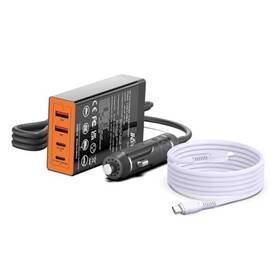 A100-280005000 Shenzhen Huikeyuan Electronic Technology Co. Ltd 156w Car Charging Staition 140w Usb C Laptop Charger Pd3.1&qc3.0 Fast