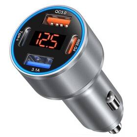 Bhcc05d Shenzhen Wu Tian Bang Electronic Technology Co. Ltd Car Charger Usb C 65w Dual 12v Cigarette Lighter Adapter 1-pack Gray