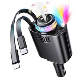 Czxx006-rd Shenzhen Yishunxing Technology Co. Ltd Upgraded Retractable Usb C Car Charger Adapter With 69w Fast Charging